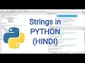 Python Strings HINDI
