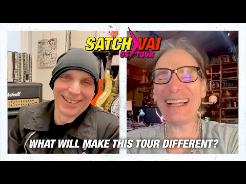 Download MP3 Joe Satriani & Steve Vai Talk New Collaboration & How The Satch/Vai Tour Will Be Different