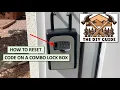 How to Reset code on Combination Lock Box DIY Guide Ep 5