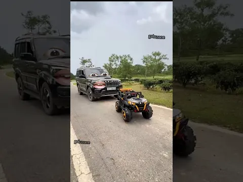 Electric Thar Power 💪 #thar #viral #scorpio #tharvsscorpio #tharlover #tochanking #trending #shorts