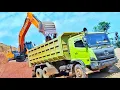 Download Lagu Hitachi Develon kobelco Sunward Caterpillar muat mobil dump truck hino fuso shacman sany