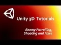 Unity 3D Enemy Patrolling Shooting and Fixes