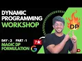The Magical DP Framework Day 2 Part 1 Dynamic Programming workshop Vivek Gupta