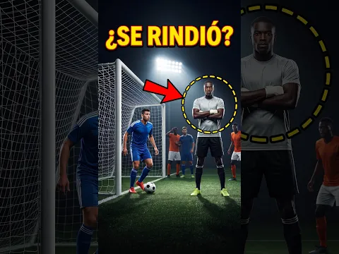 El portero se rindió después de que su propio equipo lo culpara 😳⚽
