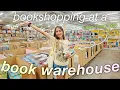 BOOK SHOPPING AT A BOOK WAREHOUSE super cheap