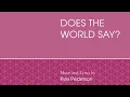 Does the World Say Let s Learn To Sing
