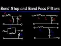RLC Band Stop Filters and Band Pass Filters