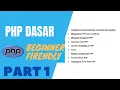 PHP DASAR PART 1 Tugas Akhirku