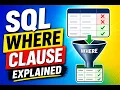 SQL WHERE Clause Explained Filter Data Like a Pro
