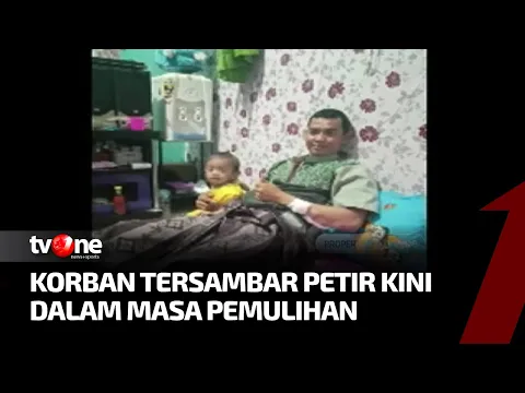 Detik-detik Petugas Keamanan Tersambar Petir di Area Loading