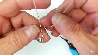 Tiny Gem Capture Tutorial Wire Jewelry Technique