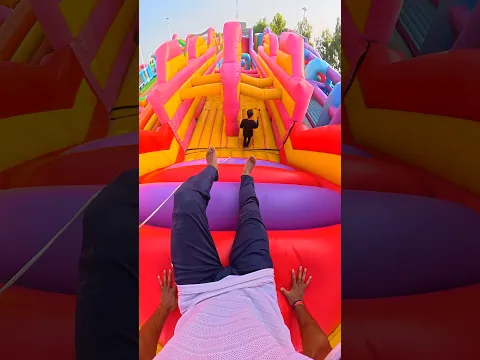 Ultimate Tag Challenge Inside Giant Inflatable Jumbo Jump!