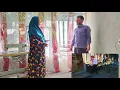 Download Lagu Installing curtains and repairing the exterior and washing blankets next to the water fountain