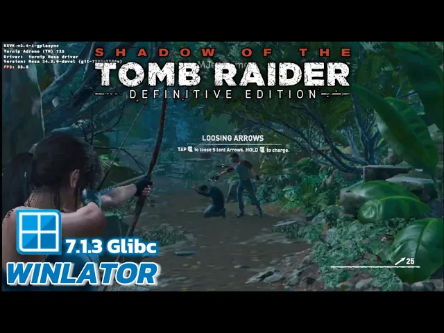 Winlator Glibc (Afei) - Gameplay Shadow Of Tomb Raider Definitive Edition (Windows) On Android