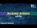 Download Lagu Letto - Ruang Rindu (Karaoke Version)