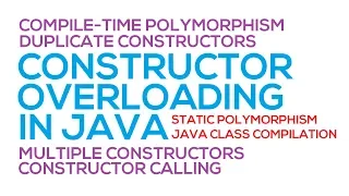57 - Constructor Overloading in Java