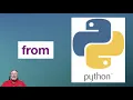 Python keyword reference FROM