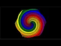 Python Turtle Graphics Lesson - 2 Making a Hexspiral in Python