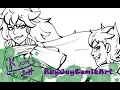 NARUTO BLACKCLOVER - CROSSOVER SPEEDPAINT Badass to the Bone