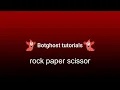 How to make a ROCK PAPER SCISSOR command with botghost botghost tutorial