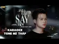 Download Lagu KARAOKE BEAT NỮ THẤP | ANH LẠI SAY RỒI - PHAN DUY ANH | COMPOSER: DANH ZORAM