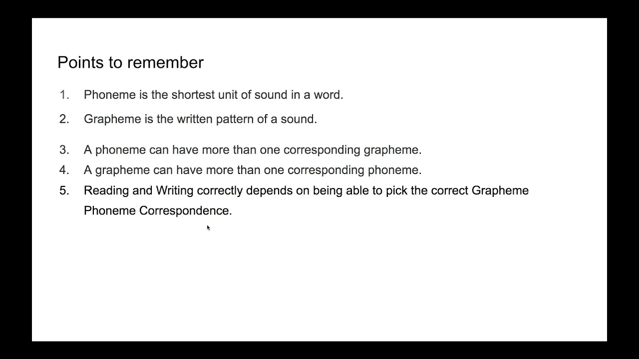 Smart #Phonics 11 - #Grapheme #Phoneme Correspondence