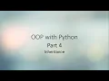 OOP using Python - Part 4