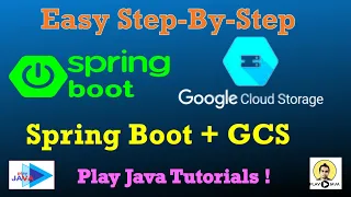 Google Cloud Storage SpringBoot Spring Boot GCS Example Google Cloud Storage GCS Google Cloud