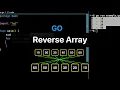 How to Reverse an Array in Go language Examples ProgramGuru