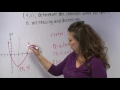 Find the Intervals of Increasing and Decreasing