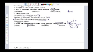 Dr Mohamed ElDawody Physiology For Kasr Al Ainy Students Introduction Department MCQ 