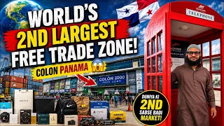 World's 2nd Largest Free Trade Zone 😱 | Colon Free Zone Panama Vlog 🇵🇦