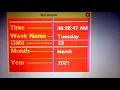 simple calendar Design in VB 6 0