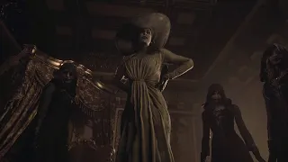 resident evil village thicc lady dimitrescu and hot daughters boss fight