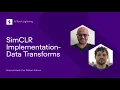 SimCLR implementations - Data Transforms