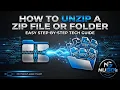 How to Unzip a ZIP File or Folder