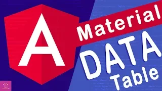 Angular Material Data table in angular 8 Tutorial - 9
