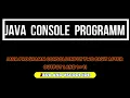 JAVA CONSOLE PROGRAMM INPUT Two digit 1 and 1 output 11