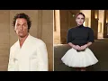 Download Lagu Matthew McConaughey and Emma Roberts ignore A-list actress in awkward fashion show video