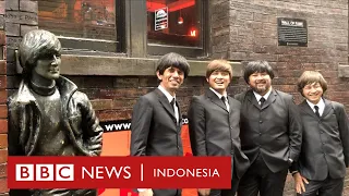 g pluck band tribute the beatles asal indonesia tampil di the cavern club liverpool