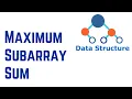 Maximum Subarray Sum