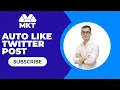 Twitter Auto Liker Bot Like Tweets Automatically