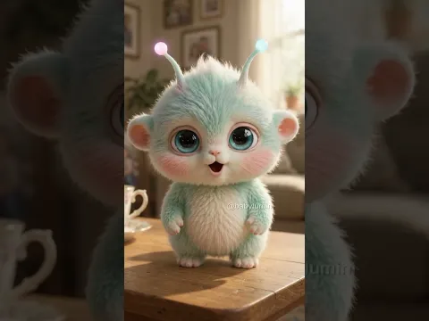 Baby Alien Has A Message For Your Grandparents 🥺 (Send This) 👽💚 #Shorts #LumiTheAlien