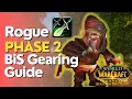 SoD Phase 2 Rogue DPS BiS Gearing Guide