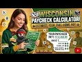 Wisconsin paycheck calculator