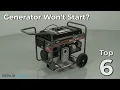 Top Reasons Generator Won t Start Generator Troubleshooting