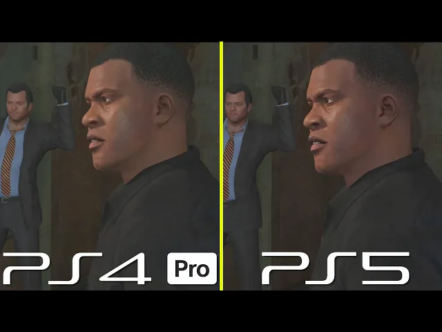 GTA V PS5 vs PS4 Pro Early Graphics Comparison