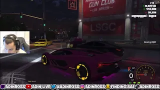 adin patar and shnaggyhose have funny and sus conversation during car ride ssb world gta rp