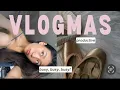 VLOGMAS | day 4 | tried a charcoal latte???