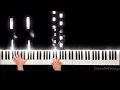 Punta Bianca - Ludovico Einaudi | Falling Notes MIDI Visualization